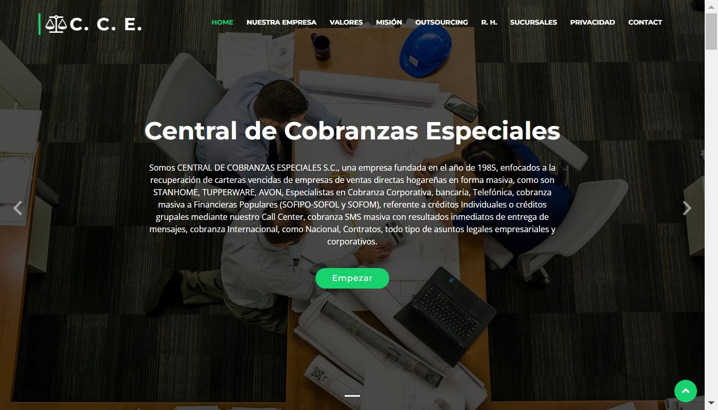 Screenshot de Central de Cobranzas Especiales